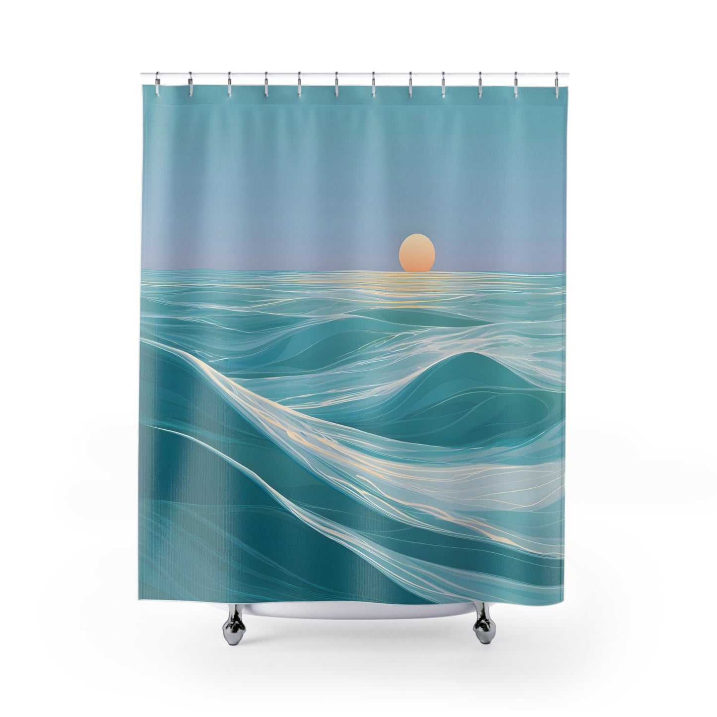Ocean Flow - Shower Curtain