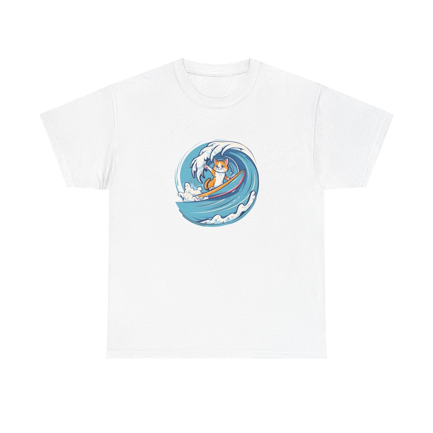 Cat Surfing - Unisex T-Shirt