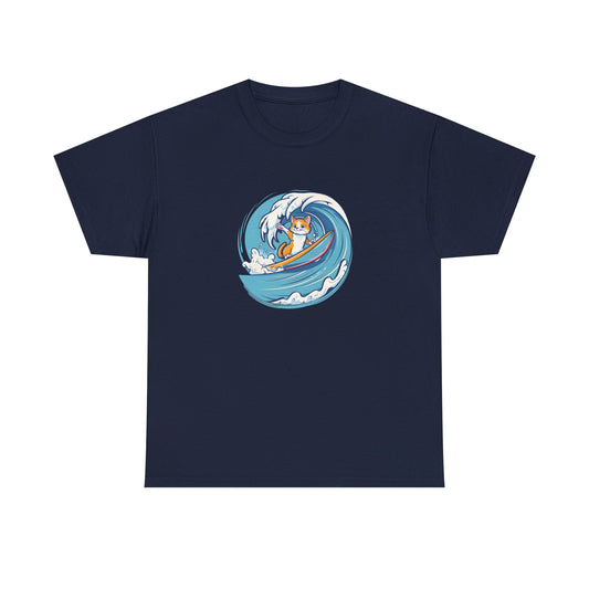 Cat Surfing - Unisex T-Shirt