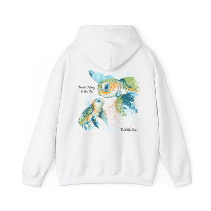 Trash Belong in the Bin, Not the Sea - Unisex Hoodie