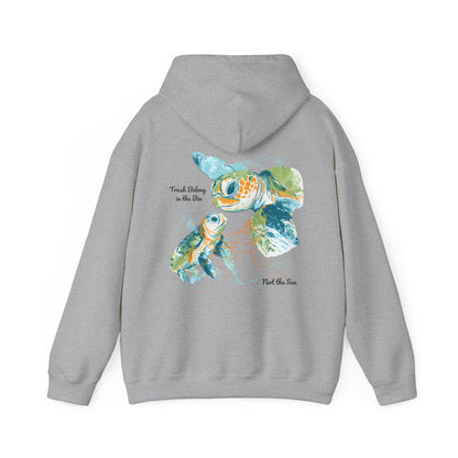 Trash Belong in the Bin, Not the Sea - Unisex Hoodie