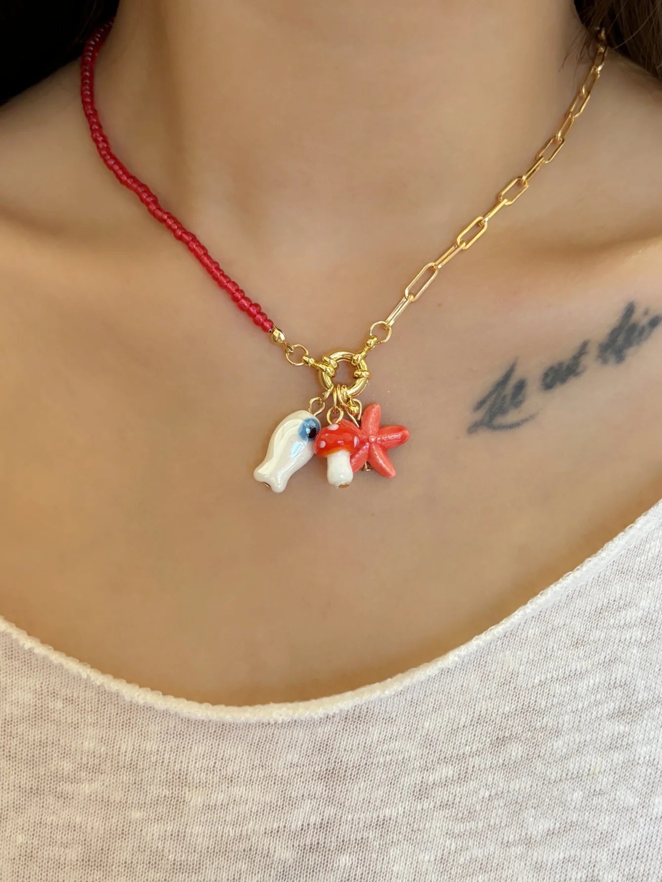 A Necklace Made of Cute Ocean Treasures (Yes, It Feels Magical!)