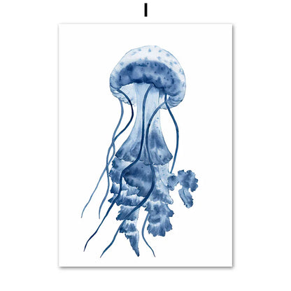Sea Spirit Watercolor Poster [Coastal Calm for Your Soul]