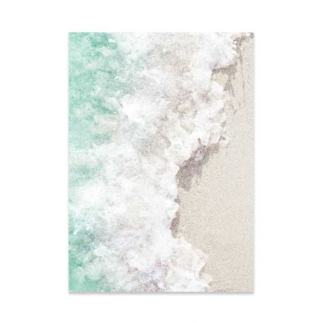 Tropical Ocean Shell Canvas [Turn Any Room Into a Beach Day]