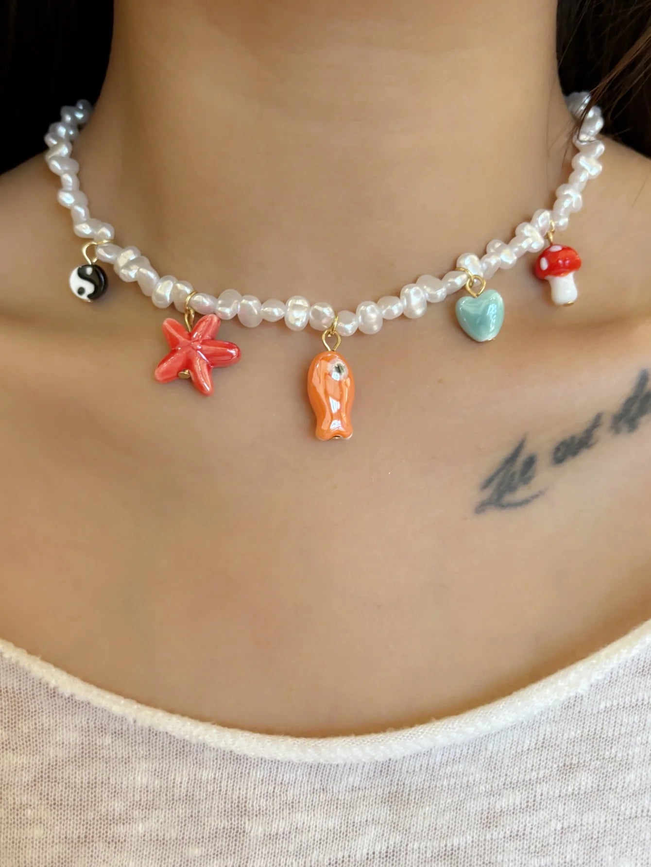 A Necklace Made of Cute Ocean Treasures (Yes, It Feels Magical!)