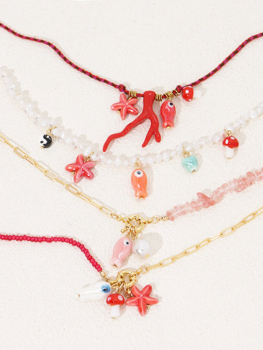 A Necklace Made of Cute Ocean Treasures (Yes, It Feels Magical!)
